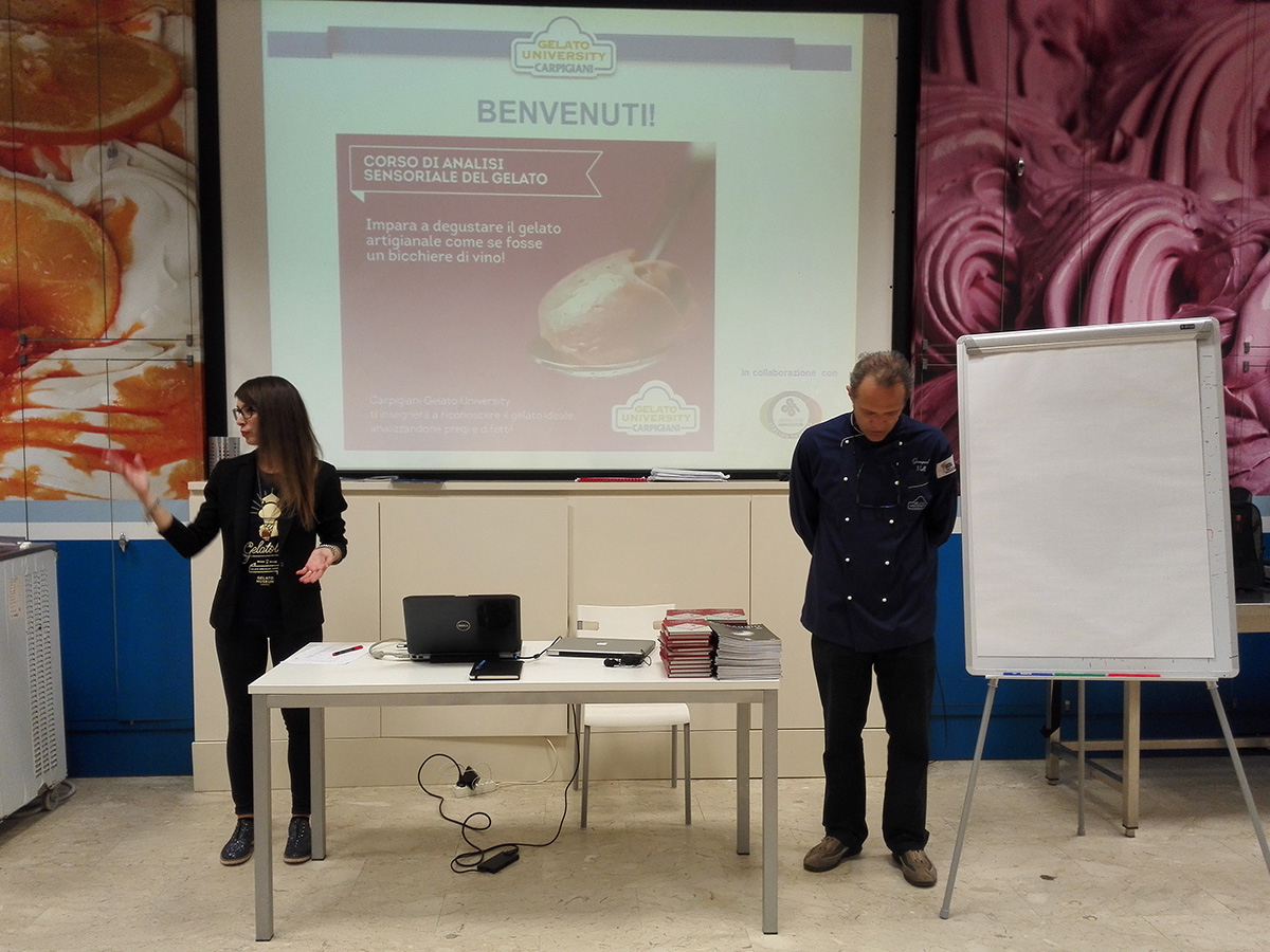 corso degustazione gelato presentazione